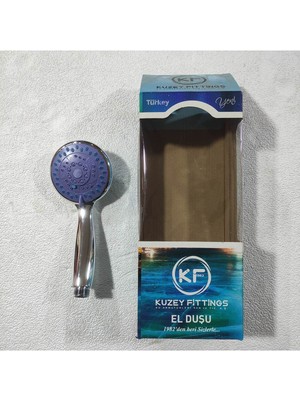 Özgürce El Duşu Banyo Fiskiyesi, 19 cm Uzunluk, 9 cm Çap, Şık ve Kullanışlı Tasarım