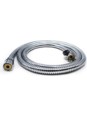 Özgürce YT22 Star Krom Spiral Taharetmatik Hortum, 110-120CM, Dayanıklı ve Şık Tasarım