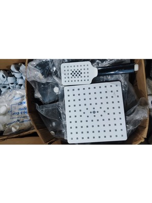 Özgürce Yüksek Kaliteli Büyük Boy Duş Kafası ve Başlık Çift Seti