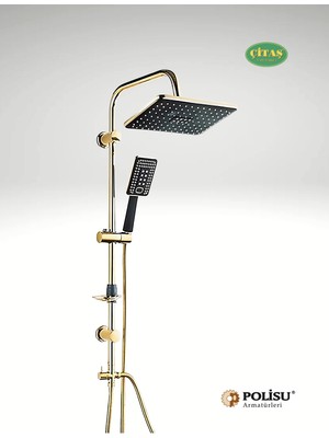 Özgürce Mat Siyah Robot Şelale Tepe Duş Seti, Şıklık ve Konfor Bir Arada