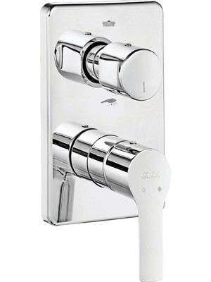 Özgürce Modern Sıva Üstü Ankastre Banyo Bataryası, Şık ve Fonksiyonel Tasarım