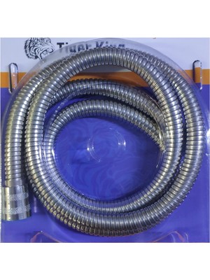 Özgürce Esnek 150 cm Duş Hortumu ve Spiral Bağlantı ile Kolay Kullanım