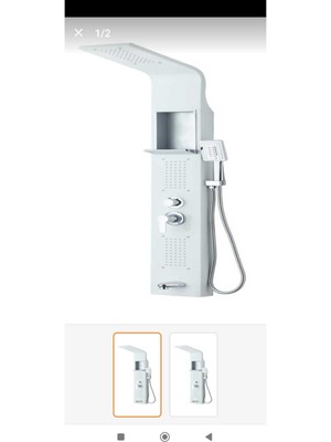 Özgürce Çok Fonksiyonlu Modern Duş Paneli ile Şık ve Konforlu Banyo Deneyimi