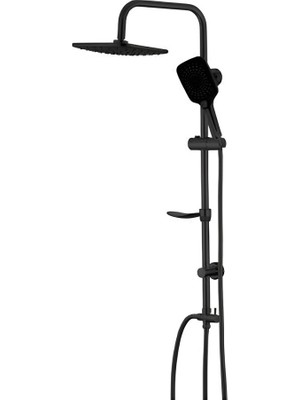 Özgürce Modern Siyah Duş Ünitesi, Şık ve Fonksiyonel Tasarım, Kolay Kurulum