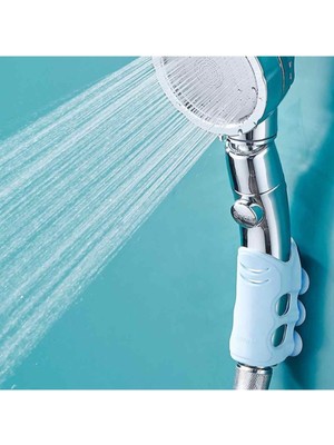 Özgürce Vantuzlu Silikon Duş Başlığı Tutucu, Pratik ve Güçlü Sabitleme