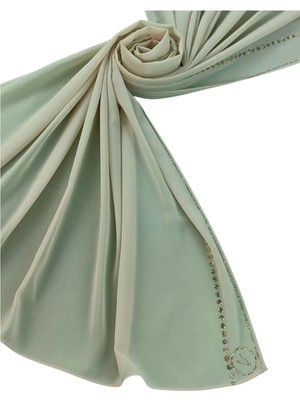 Mısırlı Eşarpları Krep Abiye Taşlı Şal