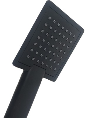 Özgürce Şık Siyah Kare El Duşu, Kolay ve Güvenli Kullanım Için Tasarlandı