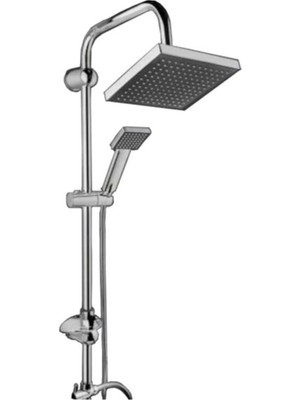 Özgürce Beyaz Su Robot Yağmurlama Tepe Duş Seti, Şık ve Kullanışlı Ürün