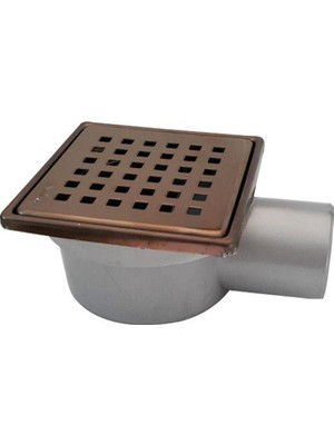 Özgürce 10X10 Ø50 Yandan Çıkışlı Bronzür, Şık ve Pratik Tasarım