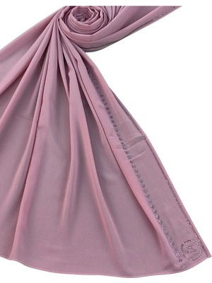 Mısırlı Eşarpları Krep Abiye Taşlı Şal