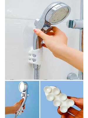 Özgürce Suya Dayanıklı Silikon Duş Başlığı ve Askı Tutucusu, Pratik Kullanım