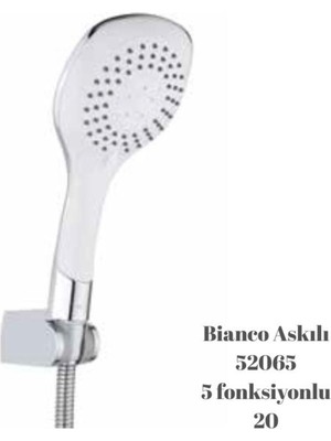 Özgürce 5 Fonksiyonlu Modern Duş Seti, Şık ve Kullanışlı Tasarım