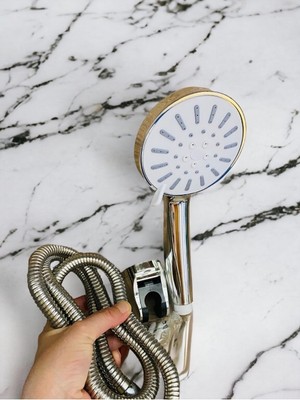 Özgürce Su Tasarruflu Fonksiyonlu Hortumlu Mafsallı Duş Seti