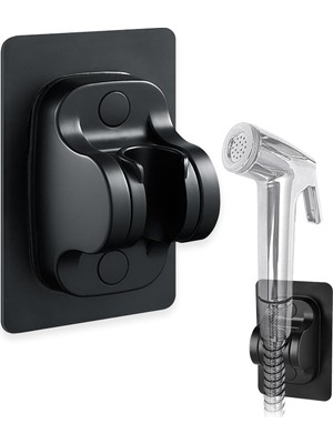 Özgürce Ayarlanabilir Duş Başlığı Tutucu, Yapışkanlı Banyo Hortum Destekçisi