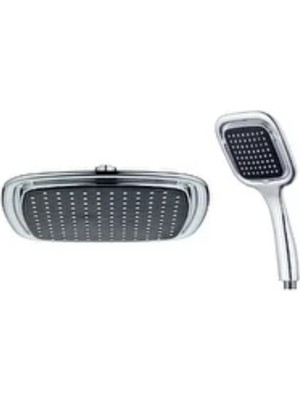 Özgürce Zambak Model Tepe Başlık ve El Duşu, Ikili Set, Şık ve Kullanışlı Tasarım