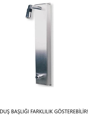 Özgürce Havuz ve Plaj Duşu, Duvara Monte, Bas Kapalı, Musluklu, Dayanıklı Tasarım