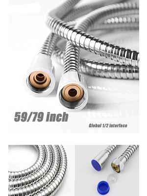 Özgürce Saçma Duş Hortumu Örgülü, 150 cm Uzunluk, Dayanıklı ve Esnek Tasarım