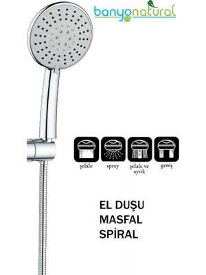 Özgürce Pratik ve Şık Duş Seti, Konforlu Kullanım Için Ideal Tercih