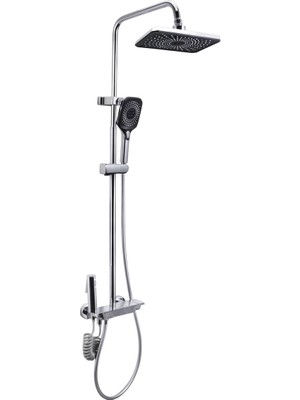 Özgürce Prizmatik Paslanmaz Çelik Duş Seti, Şık ve Dayanıklı Tasarım