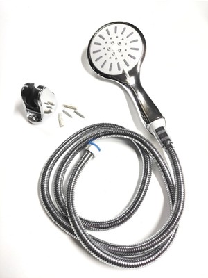 Özgürce Pratik ve Şık Fonksiyonlu Banyo Duş Başlığı Seti, Rahat Kullanım Sağlayan Tasarım
