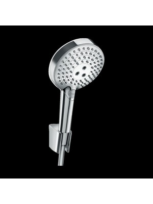 Özgürce Pratik Duş Askı Seti 120 3 Jet, Powderrain, 160 cm Hortumlu