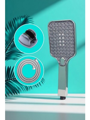 Özgürce Yüksek Basınçlı 3 Fonksiyonlu Duş Seti SHN-1325 ile Konforlu Banyo Keyfi