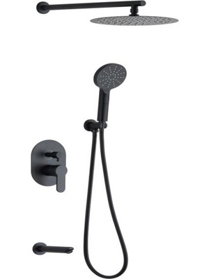 Özgürce Çok Fonksiyonlu Oval Ankastre Duş Sistemi, Şık ve Kullanışlı Tasarım