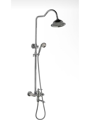 Özgürce Şık Krom Rustik Duş Seti ve Banyo Bataryası, Estetik ve Fonksiyonellik