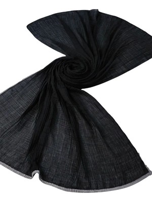 Mim Eşarp ve Şal Biyeli Müslin Düz Renk Şal 90X190CM