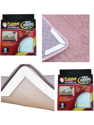 İlk El Grup Ieg™ Flamme Halı Kaydırmaz Pedler 8 Adet