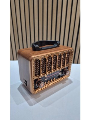 RT-707 Nostajık Solar Enerjili Bluethoot Radyo Müzik Çalar