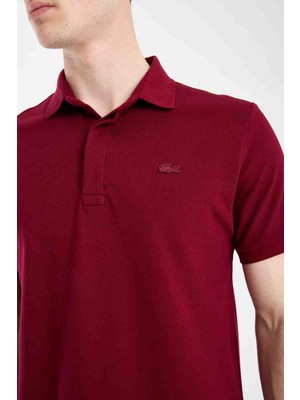 Lacoste Polo Paris Bordo Regular Fit