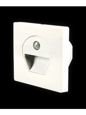 Cata Ct 5170 1W Beyaz Kasa Sensörlü Koridor Aydınlatması 3200K Gün Işığı E-27 Ampul ile Modern Tasarım