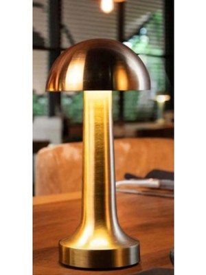 Noas YL86 1230 Atina Şarjlı Gold Masa Lambası 3 Renk