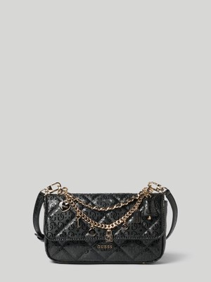 Guess Libby Kadın El Çantası Logolu PU Malzemeden Şık ve Modern Tasarım