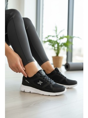 Enoch Kadın Ortopedik Ultra Hafif Fileli ve Katmanlı Saya Yapılı Spor Ayakkabı