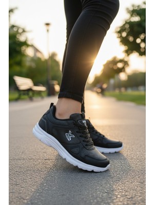 Enoch Kadın Çoklu Havalandırma Kanallı Bağcıklı Spor Ayakkabı