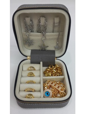 Özgürce Küçük Boy Düzenleyici Takı Saklama Kutusu, Seyahat ve Günlük Kullanım