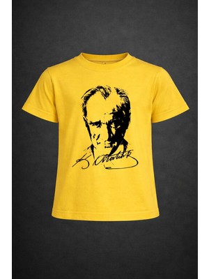 Dıgıl Kids Atatürk Baskılı Çocuk T-Shirt