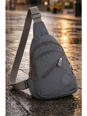 Anıl Bags Krinkıl Su Geçirmez Çapraz Askılı Omuz ve Göğüs Çantası