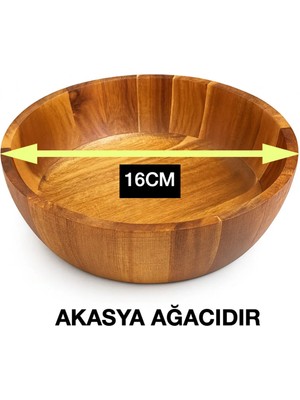 ada ahşap oyma ve çerçevecilik Ahşap Sunum Kasesi