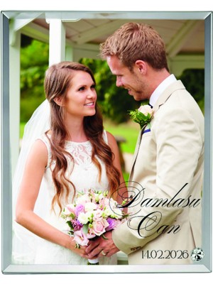 spldizayn Kişiye Özel Baskılı Cam Fotoğraf Çerçevesi