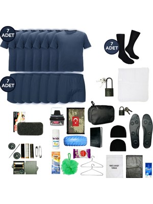 Askerimalzeme.com  7'li Yazlık Ekonomik Havacı Bedelli Asker Seti