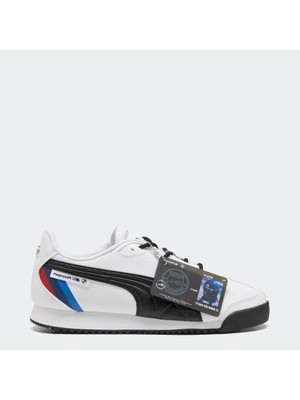 Puma Roma Bmw M Motorsport Erkek Spor Ayakkabı Beyaz 30911402