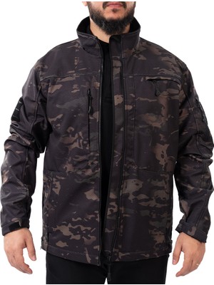 Ballistic Defence | Warden Mp Ceket - Siyah Kamuflaj