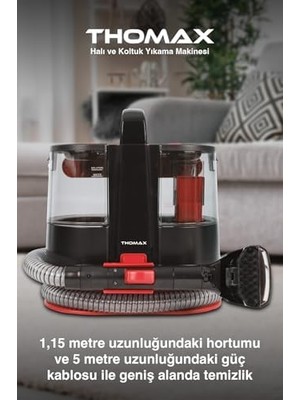 Nacario Koltuk Halı Yıkama ve Leke Çıkartma Makinesi