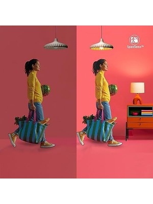 Nacario Wiz Signify Beyaz ve Renkli 11W E27 Küre Şeklinde Ayarlanabilir Buzlu Tekli Paket