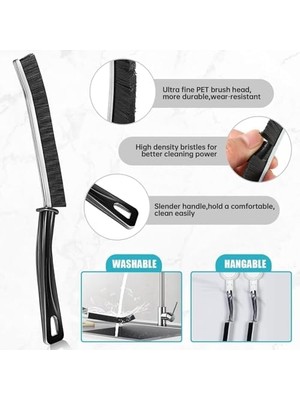 Nacario Siyah Temizlik Fırçası, 5 Adet