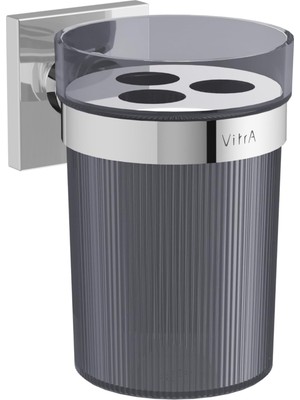 Nacario Root A44806 Diş Fırçalığı, Krom, Duvardan