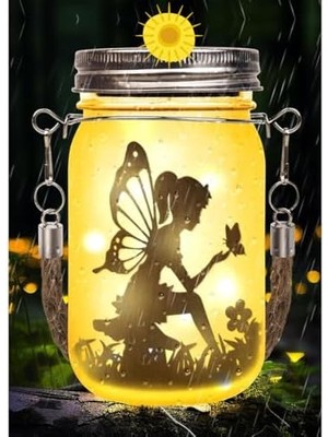 Nacario Güneş Enerjili Dekoratif LED Fener / Askılı Bahçe Feneri / Bahçe Dekorasyon Feneri / GT-SL28